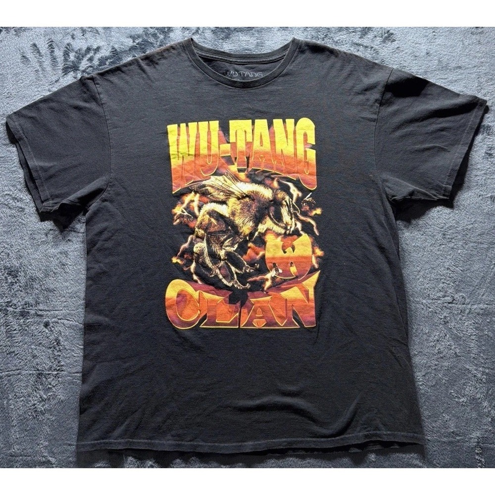 Wu Tang Clan Killa Bees T Shirt. Black Sz. XL Hip Hop Rap Streetwear.